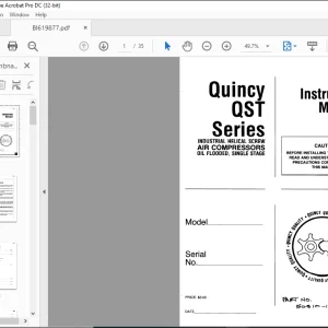 CAT Quincy QST Series Instruction Manual - PDF DOWNLOAD
