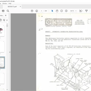 Cat Bucyrus Gardner Denver RDC-16B Maintenance Instruction Manual BI009315 - PDF DOWNLOAD