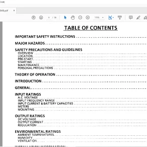 Cat Bucyrus LA12 Operation, Maintenance, Troubleshooting, Service & Parts Guide Manual BI0000848 - PDF DOWNLOAD