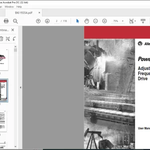 Cat Bucyrus PowerFlex 40 Adjustable Frequency AC Drive User Manual BI619354  - PDF DOWNLOAD