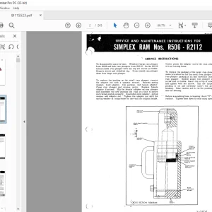 Cat Bucyrus R506 R2112 Service & Maintenance Instruction Manual BI115523 - PDF DOWNLOAD