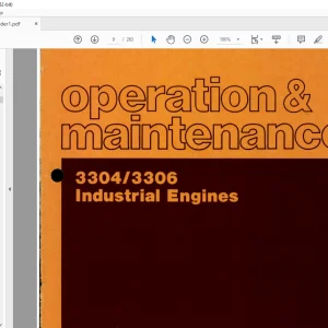 Cat Bucyrus SCH3500A Hydra-Trac Service Manual Vol 2 BI009778 - PDF DOWNLOAD