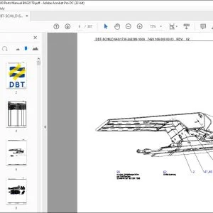Cat DBT-SCHILD 645/1730-2x2389-1500 Parts Manual BI632179 - PDF DOWNLOAD