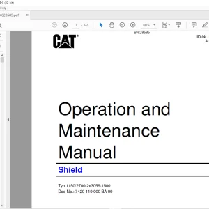 Cat DBT-Schild 1150/2700-2x3056-1500 Betriebsanleitung BI628585 - PDF DOWNLOAD (German)