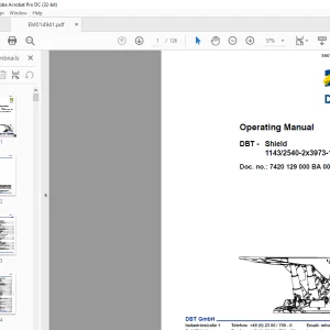 Cat DBT - Shield 11432540-2x3973-1750 Operating Manual EM014941-0 - PDF DOWNLOAD