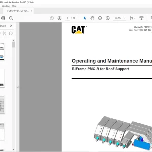 Cat E-Frame PMC-R for Roof Support Operating & Maintenance Manual EM027190-01 - PDF DOWNLOAD