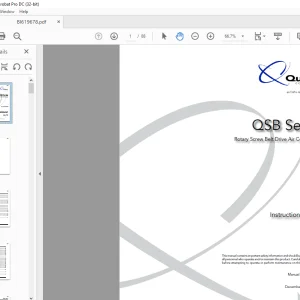 Cat Electric Rope Shovel QSB Series Rotary Screw Belt Drive Air Compressor Instruction Manual BI619678 - PDF DOWNLOAD