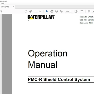 Cat PMC-R Shield Control System Operation Manual EM028746-02 - PDF DOWNLOAD