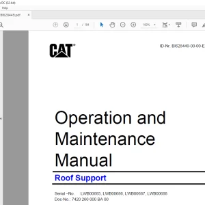 Cat Shield support 1620/3300-2x5655-1750 Operating Manual - PDF DOWNLOAD