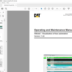 Cat VShield – Visualization of face automation Operating & Maintenance Manual EM026374-01 - PDF DOWNLOAD