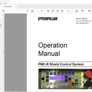 Caterpillar PMC-R Shield Control System Operation Manual - PDF DOWNLOAD