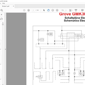 Grove Crane GMK 3060 Electrical Schematic Manual - PDF DOWNLOAD