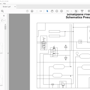 Grove Crane GMK 4100L Pneumatics Schematics Manual - PDF DOWNLOAD