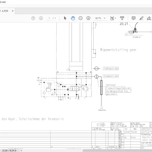 Grove Crane GMK 5100 LSA Hydraulic Schematic Manual - PDF DOWNLOAD