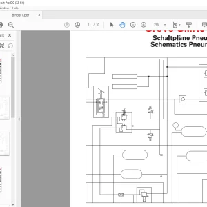 Grove Crane GMK 5110-1 Pneumatics Schematics Manual - PDF DOWNLOAD