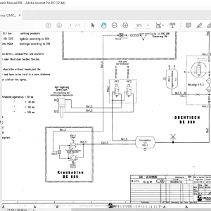 Grove Crane GMK 5160 Pneumatic Schematic Manual - PDF DOWNLOAD