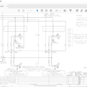 Grove Crane GMK 5200-V1 Pneumatic Schematic Manual - PDF DOWNLOAD
