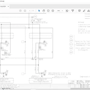 Grove Crane GMK 5200C Pneumatic Schematic Manual - PDF DOWNLOAD