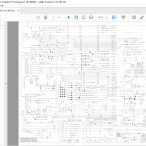 Grove Crane TMS 9000E10 Electrical Schematic Manual - PDF DOWNLOAD