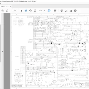 Grove Crane TMS 9100E Electrical Schematic Manual - PDF DOWNLOAD
