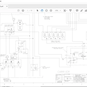 Grove Crane TMS700EE Hydraulic Schematic Manual - PDF DOWNLOAD
