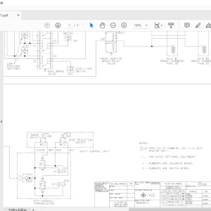 Grove Crane TMS800E13 Pneumatic Schematic Manual - PDF DOWNLOAD