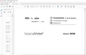 Pottinger Agricultural Daralo WID - L plus Spare parts list Manual - PDF DOWNLOAD
