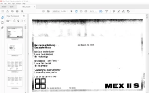 Pottinger Agricultural Forage Harvester MEX IIS Operating instructions List spare parts Manual  - PDF DOWNLOAD