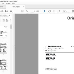 Pottinger Tractor SERVO II SERVO II Spare parts list Manual - PDF DOWNLOAD