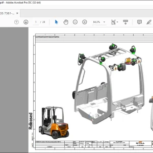 STILL STED FORKLIFT RX70-20-35 Auxiliary Electrics schematic Manual - PDF DOWNLOAD