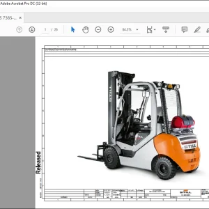 STILL STED FORKLIFT RX70-20-35 Wiring diagram Manual  - PDF DOWNLOAD