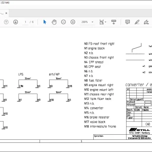 STILL STED FORKLIFT RX70-40-50 Electric Circuit diagrams Manual  - PDF DOWNLOAD