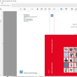 2012 ZF Transmission Driveline & Chassis Product Selection Guide Manual - PDF DOWNLOAD