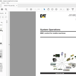 CAT Shearer MMC control for mobile machines System Operation Manual - PDF DOWNLOAD