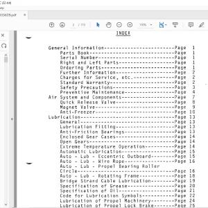 Cat Bucyrus 8400 Walking Dragline Operator's Manual BI005609 - PDF DOWNLOAD