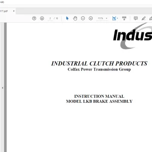 Cat Bucyrus LKB BRAKE ASSEMBLY INSTRUCTION Manual BI619417 - PDF DOWNLOAD