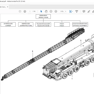 Grove Mobile Crane GMK 7450 Parts Catalog Manual - PDF DOWNLOAD