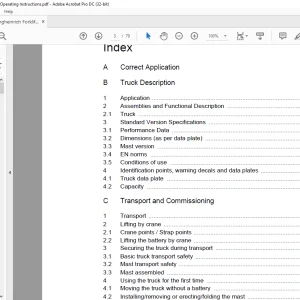 Jungheinrich Forklift EKS 308 Operating instructions Manual 51009741 - PDF DOWNLOAD