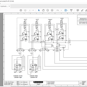 Liebherr Crane HS 8100 HD Hydraulic Diagram Manual 11239928 - PDF DOWNLOAD
