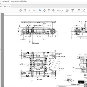 Liebherr Crawler Crane HS 851 HD Spare Parts Catalog Manual SN 184148 - PDF DOWNLOAD