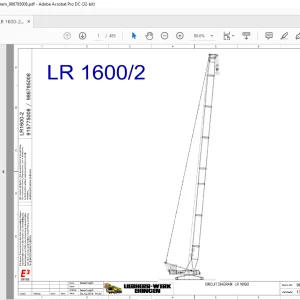 Liebherr LR 1600-2 Electrical Circuit Diagram Manual 986785008 - PDF DOWNLOAD