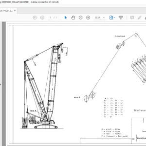 Liebherr LR 1600-2 Reeving (Einscherung) 986640608_000 - PDF DOWNLOAD (German)