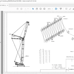 Liebherr LR 1600-2 Reeving (Einscherung) W-Verslellung_986640508_003 - PDF DOWNLOAD (German)