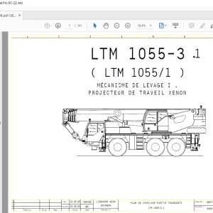 Liebherr LTM 1055-3.1  HYDRAULIC SYSTEM Manual - PDF DOWNLOAD