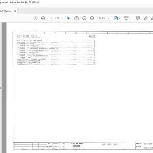 Liebherr LTM1160-2 Hydraulic Circuit Wiring Diagram Manual - PDF DOWNLOAD (GERMAN)