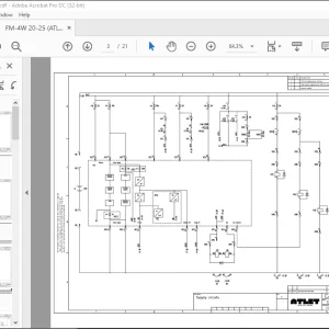 Still Sted FM-4W 20-25 (ATLET UFS) ELECTRICAL Circuit Diagram Manual - PDF DOWNLOAD