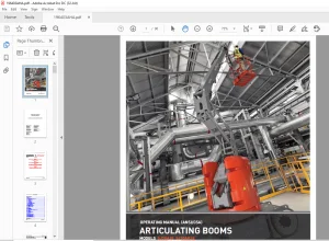 Skyjack SJ30AJE SJ30ARJE Articulating Boom Operating Manual 196403AHA - PDF DOWNLOAD