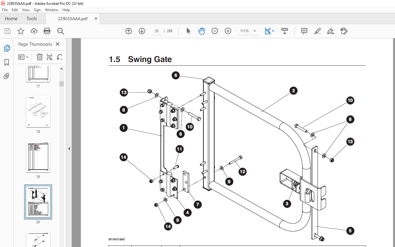 Skyjack SJ46 AJ+ Articulating Booms Parts Manual 229035AAA - PDF