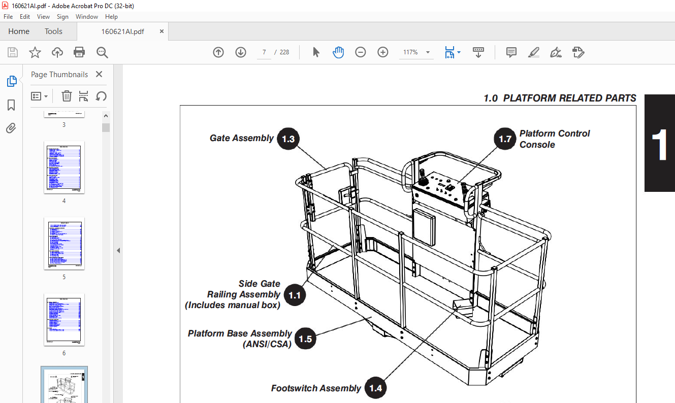 Skyjack SJ61T SJ66T TELESCOPIC BOOMS PARTS MANUAL 160621AI - PDF ...