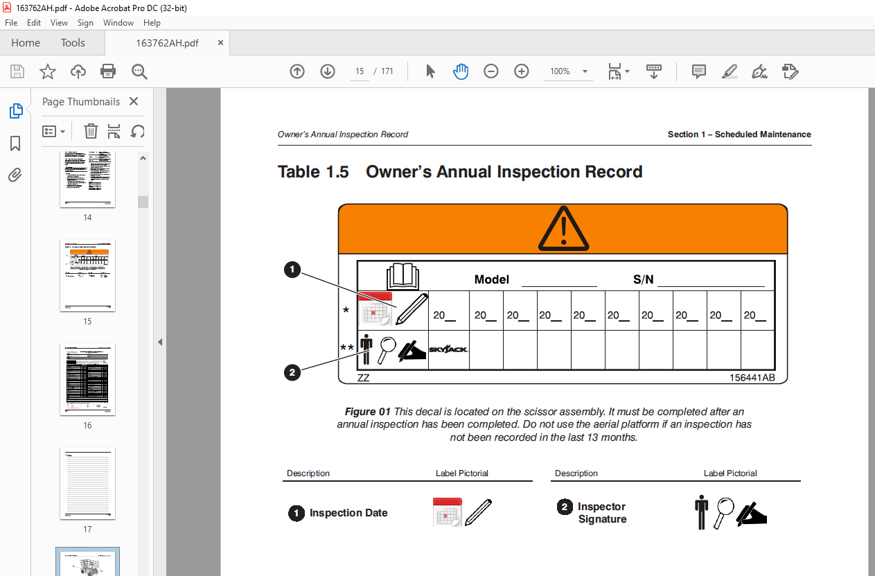 Skyjack Sj Rt Sj Rt Rough Terrain Scissors Service Manual Aha Pdf Download